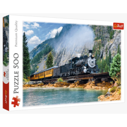 Puzzle 500el. Górski pociąg